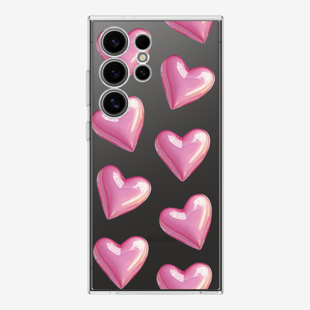 Pink Heart Phone Case