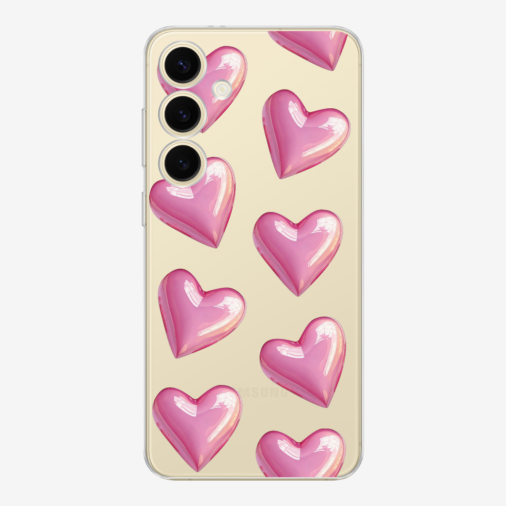 Pink Heart Phone Case