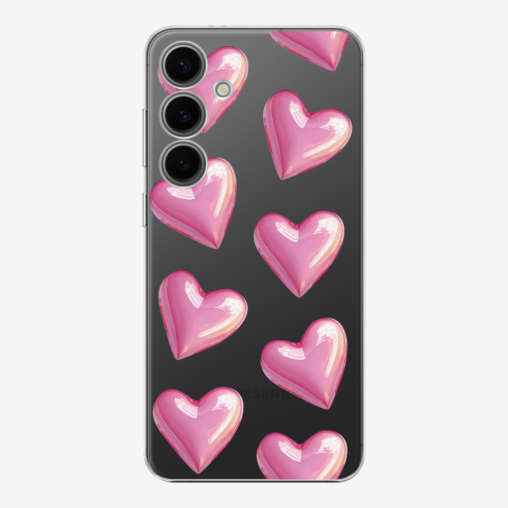 Pink Heart Phone Case