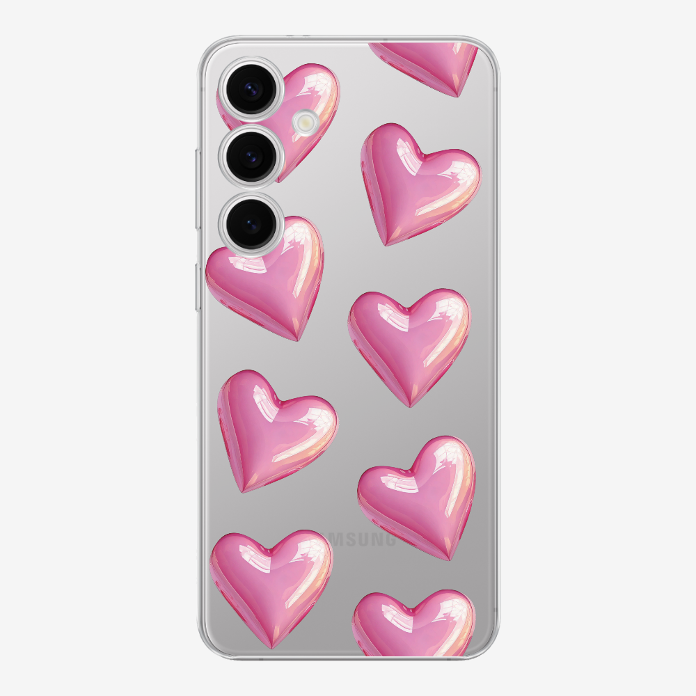 Pink Heart Phone Case