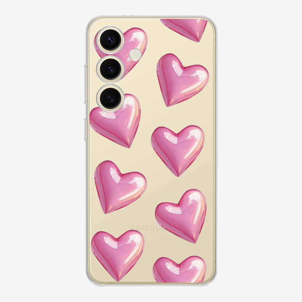 Pink Heart Phone Case