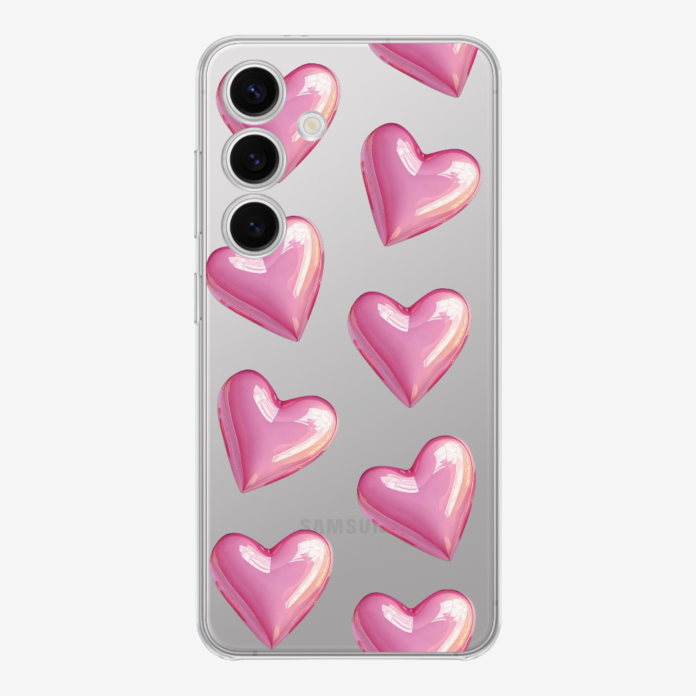 Pink Heart Phone Case