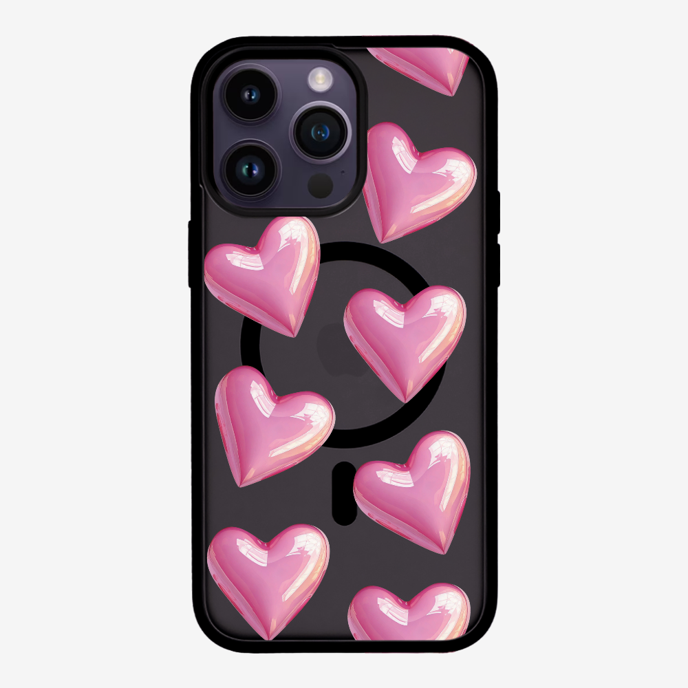 Pink Heart Phone Case