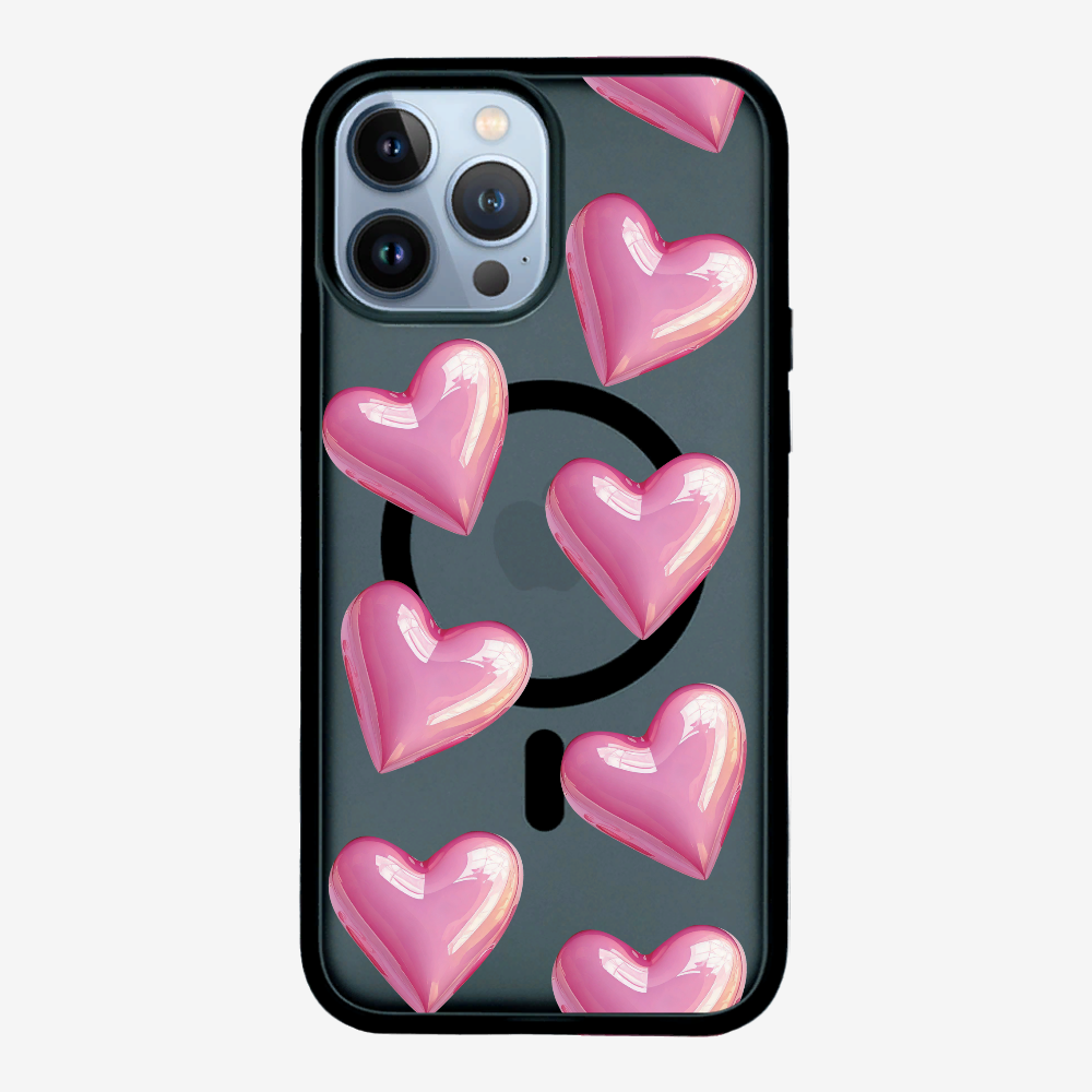 Pink Heart Phone Case