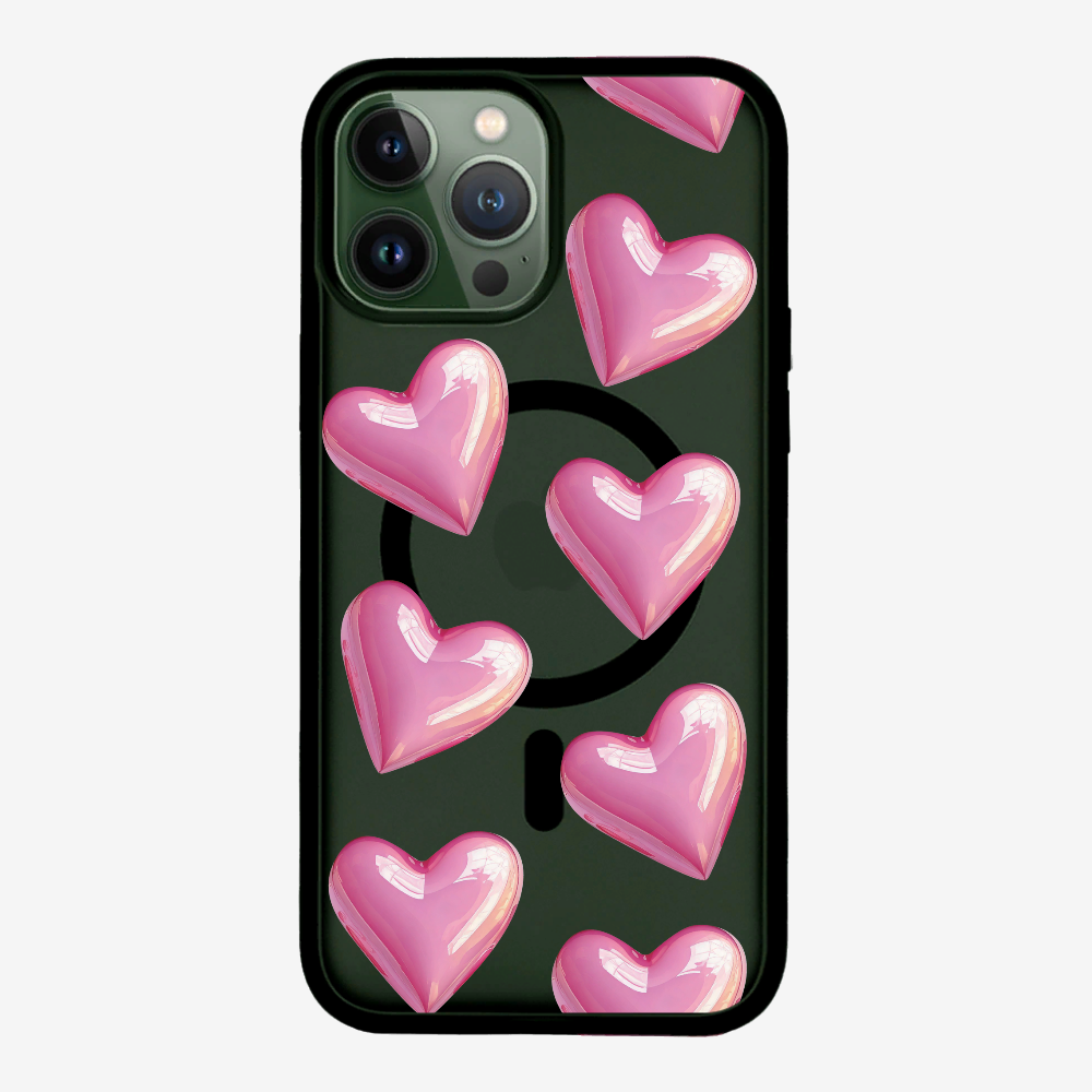 Pink Heart Phone Case