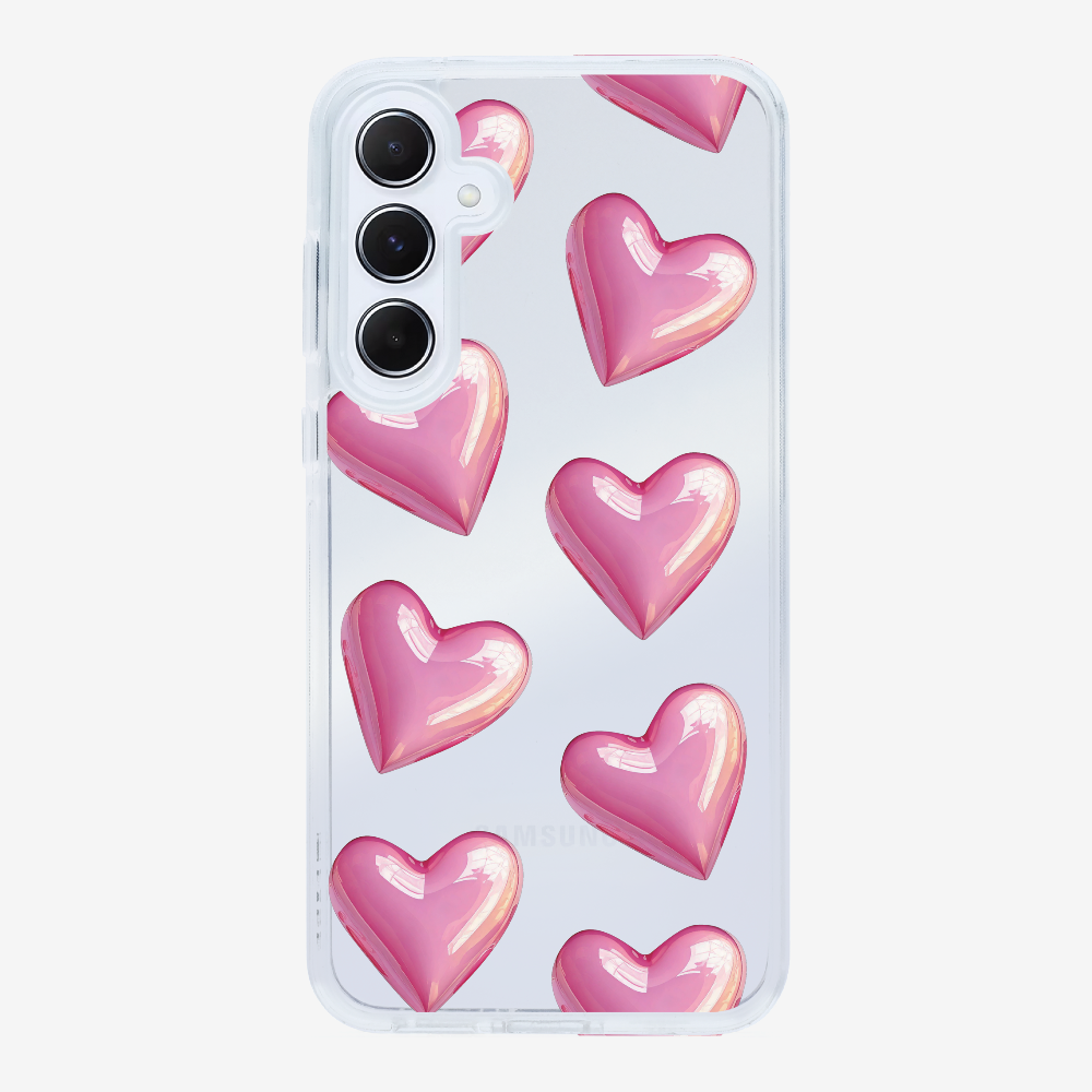 Pink Heart Phone Case