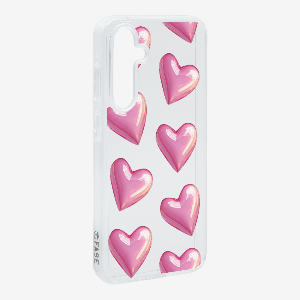 Pink Heart Phone Case