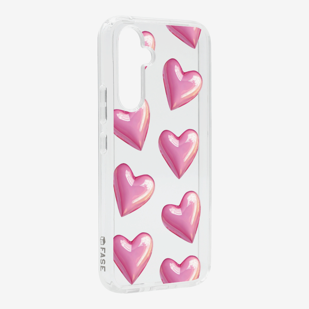 Pink Heart Phone Case