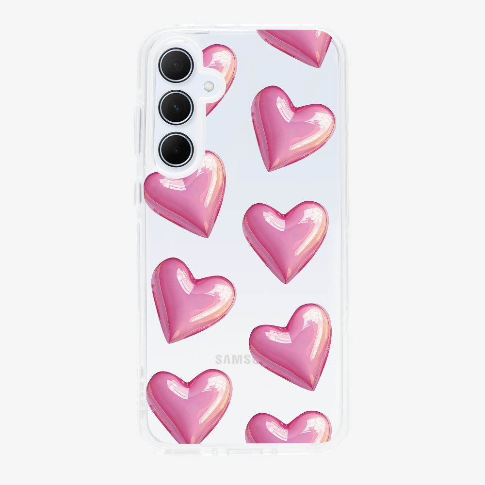 Pink Heart Phone Case