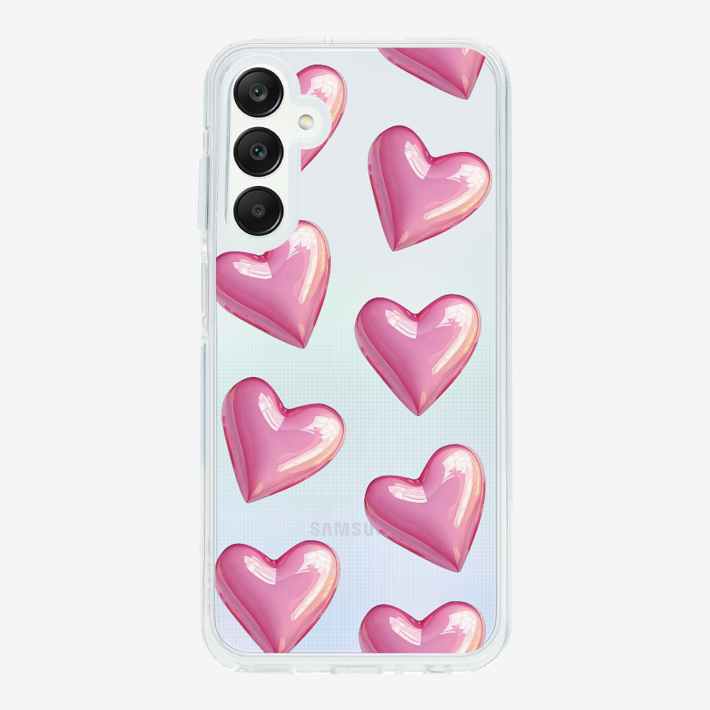 Pink Heart Phone Case