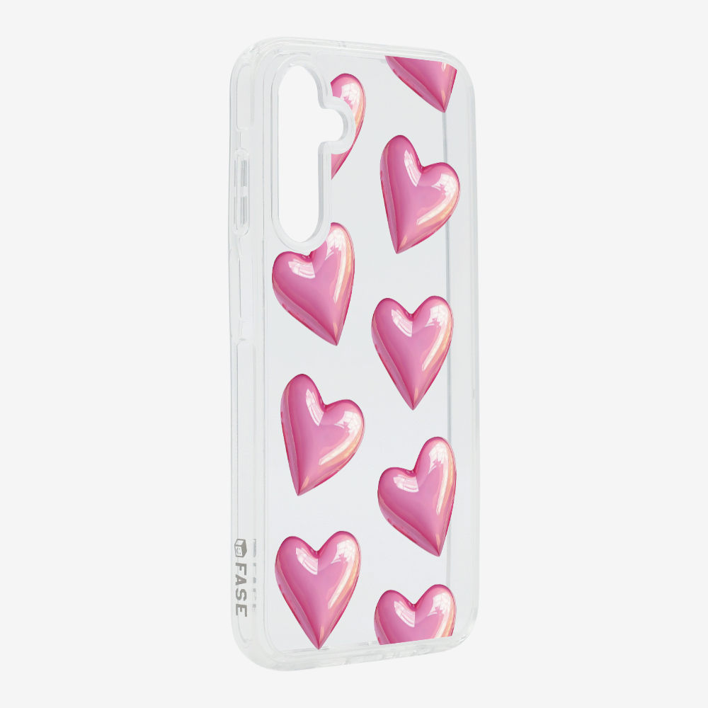 Pink Heart Phone Case