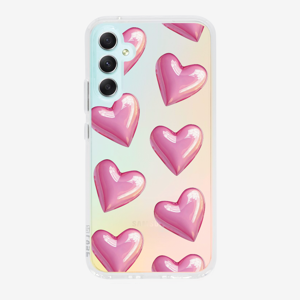 Pink Heart Phone Case