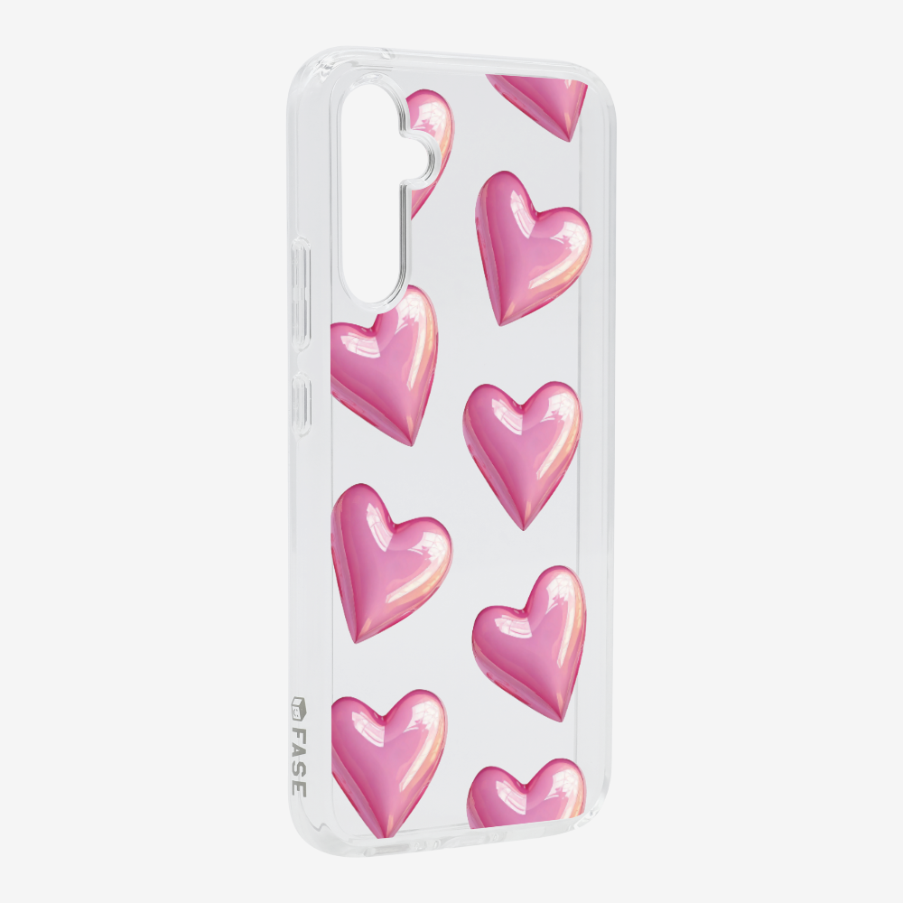 Pink Heart Phone Case