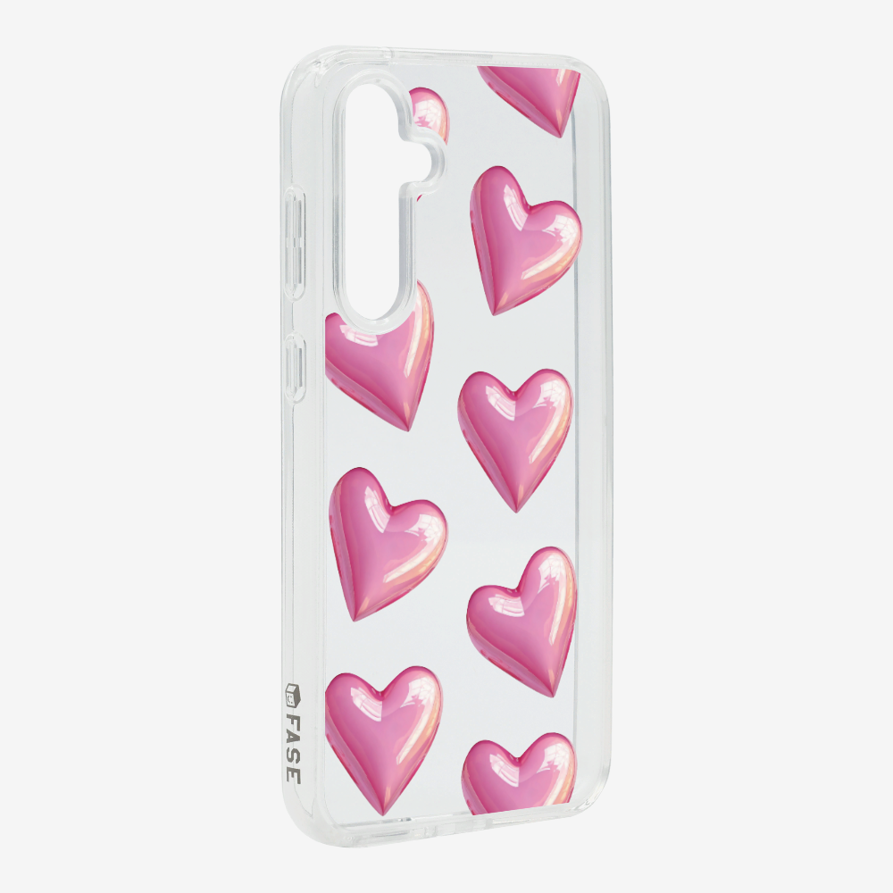 Pink Heart Phone Case