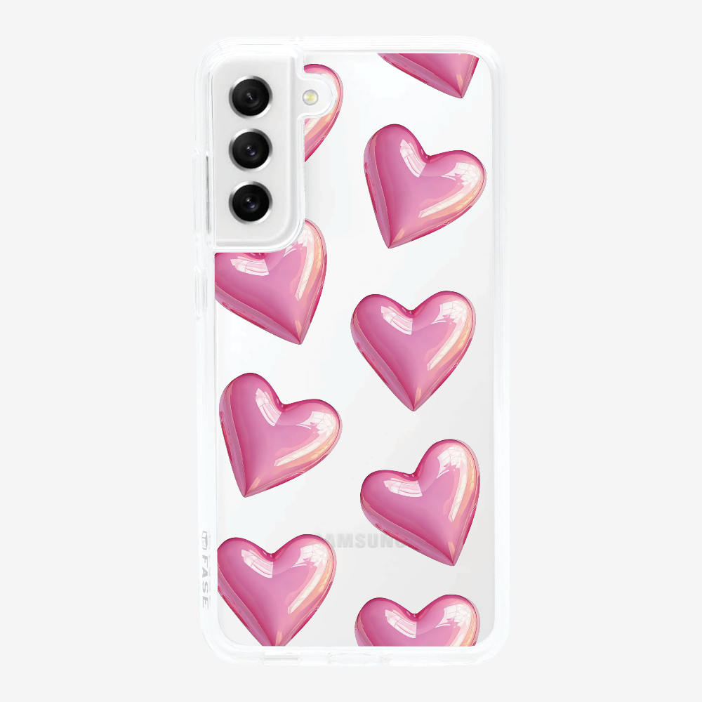 Pink Heart Phone Case