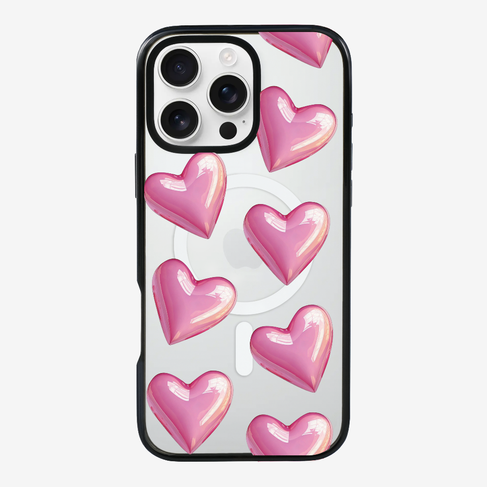 Pink Heart Phone Case