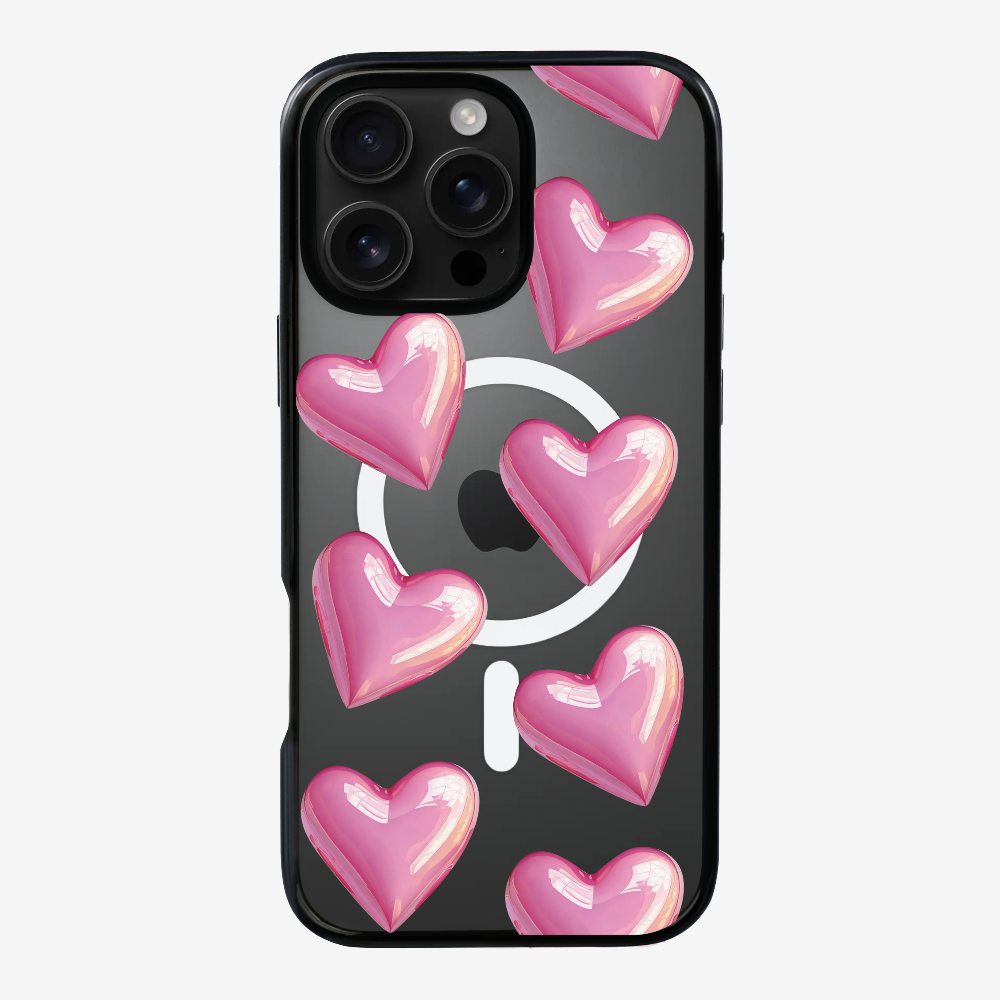 Pink Heart Phone Case