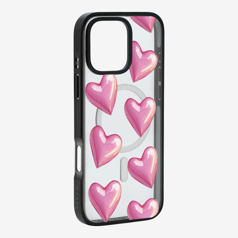 Pink Heart Phone Case