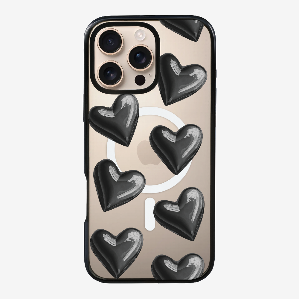 Black Heart Phone Case