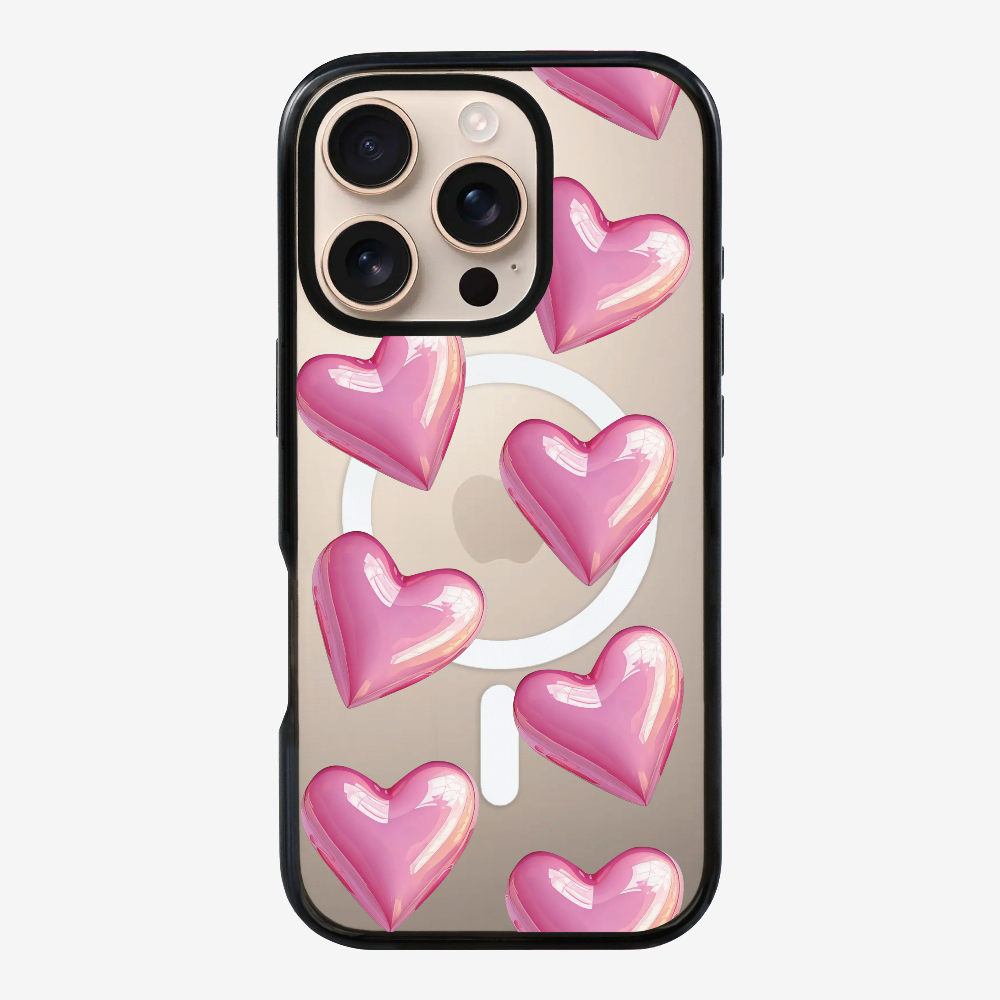 Pink Heart Phone Case