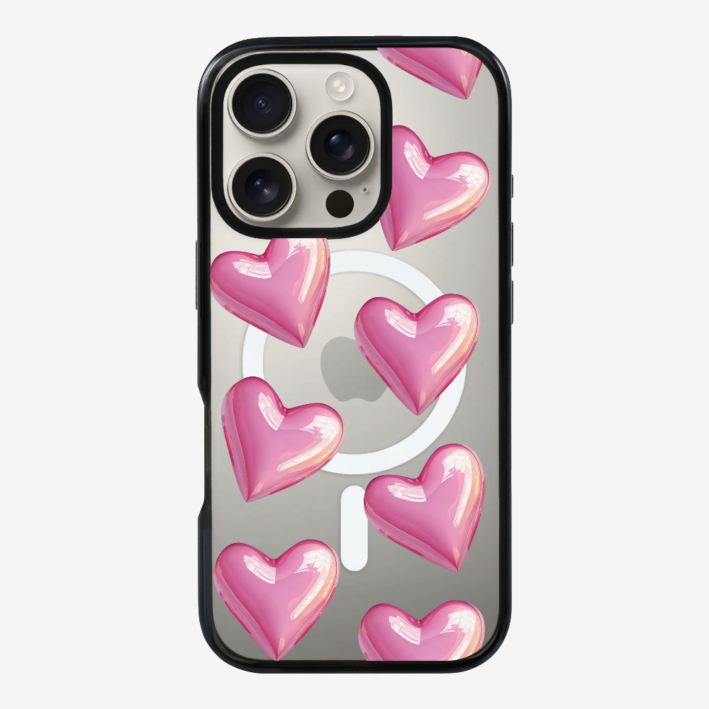 Pink Heart Phone Case