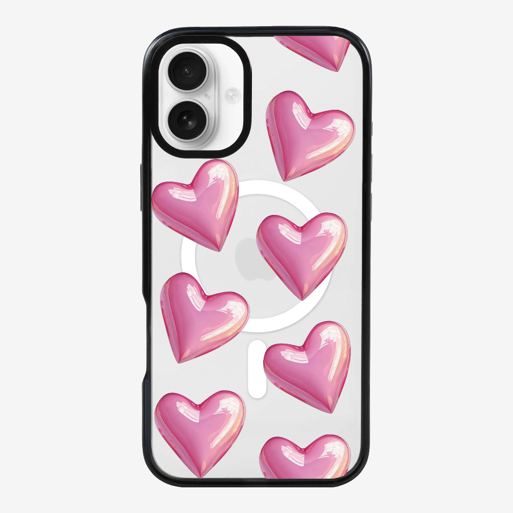 Pink Heart Phone Case