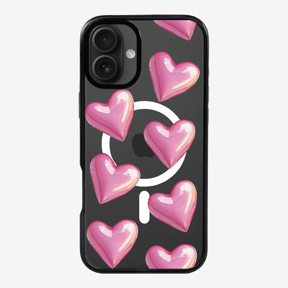 Pink Heart Phone Case