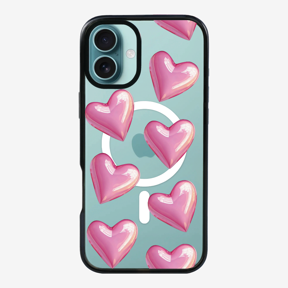 Pink Heart Phone Case