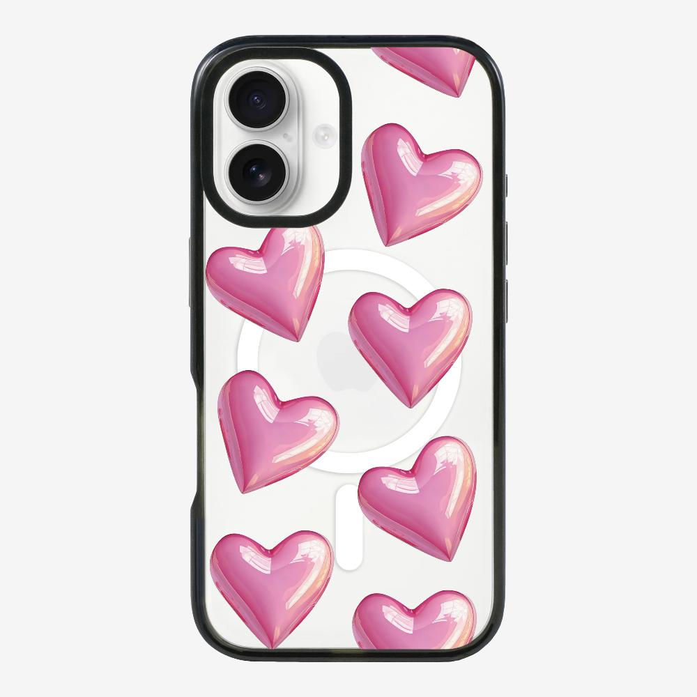 Pink Heart Phone Case