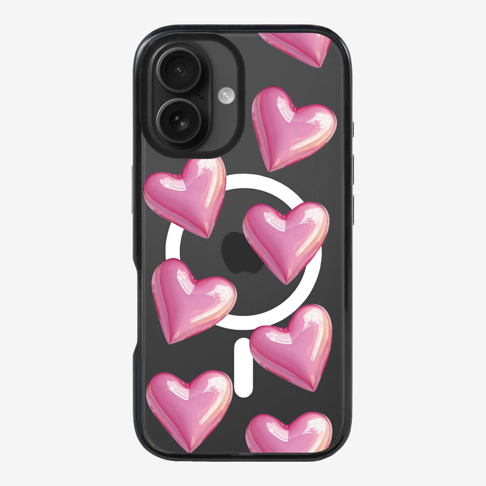 Pink Heart Phone Case