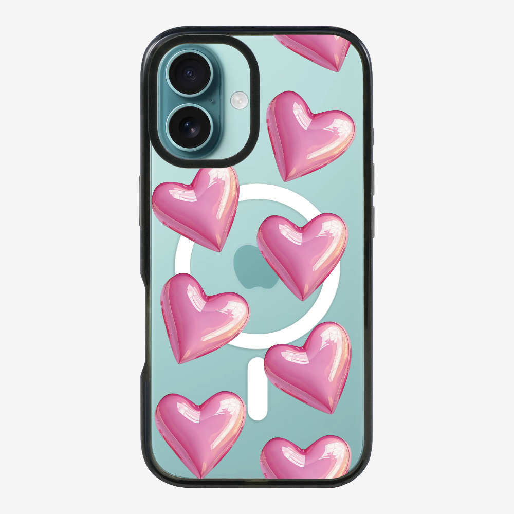 Pink Heart Phone Case