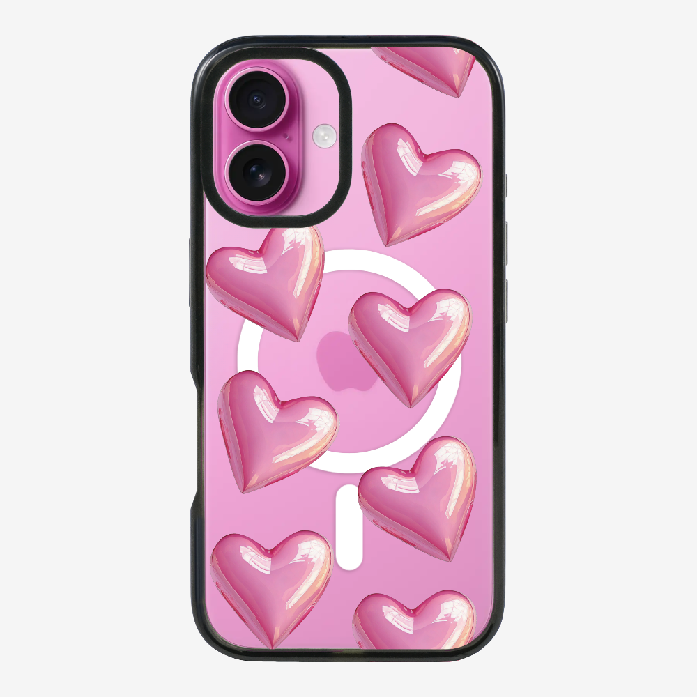 Pink Heart Phone Case